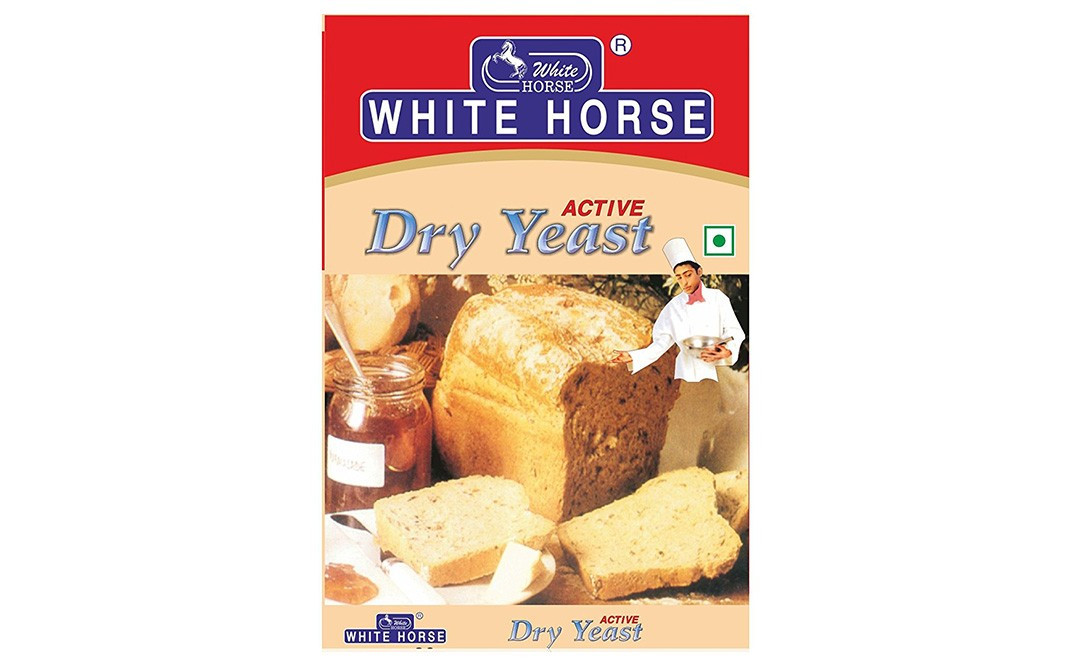 White Horse Dry Yeast Active    Box  20 grams